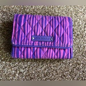 Vera Bradley tri-fold wallet